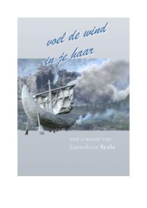 Flyer Voel de wind in je haar – Scala kamerkoor, 16 november 2025